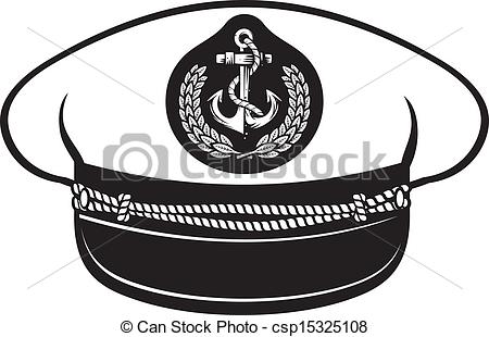 Captain Hat  Nautical Captain S Hat Vector Illustration Captains Hat
