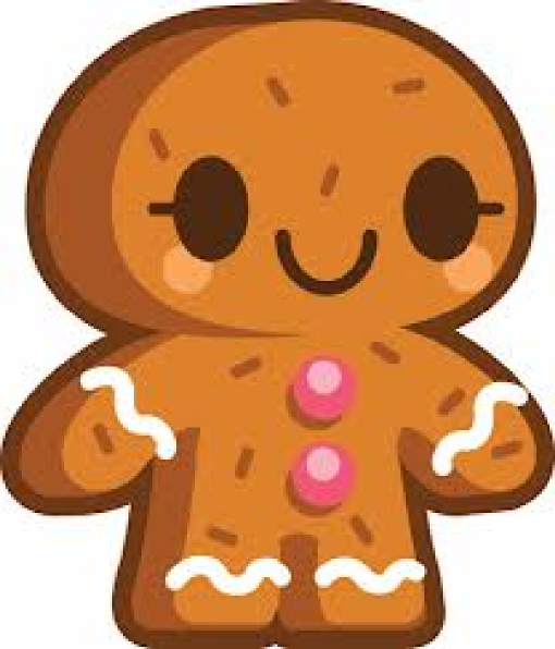Gingerbread Person Clip Art At Clker Com   Vector Clip Art Online