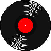 Gramophone Record Illustrations And Clipart  460 Gramophone Record