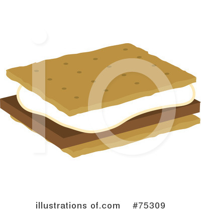 Royalty Free  Rf  Smores Clipart Illustration By Rosie Piter   Stock