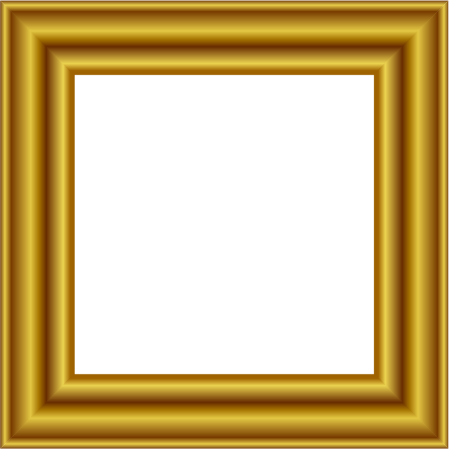 Gold Frame Square 3   Http   Www Wpclipart Com Page Frames More Frames