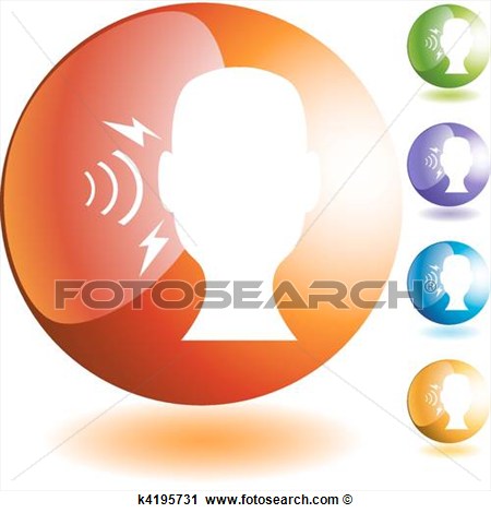 Hearing Loss Clipart Clipart   Hearing Loss  Fotosearch   Search Clip