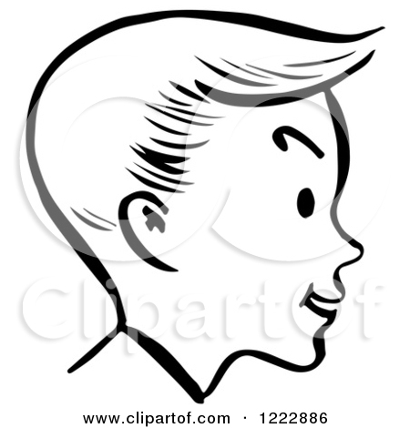 Royalty Free  Rf  Boy Face Clipart   Illustrations  1