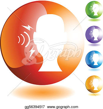 Stock Illustration   Hearing Loss  Clipart Drawing Gg56394517