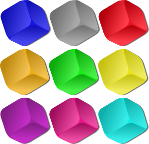 Game Marbles Cubes Clip Art At Clker Com   Vector Clip Art Online