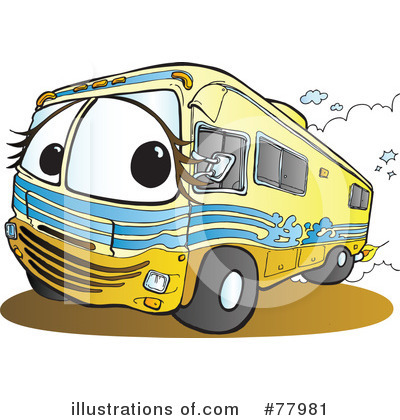 Rv Clipart  77981   Illustration By Snowy