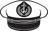 Captain Hat   Clipart Graphic