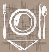 Dining   Clipart Graphic