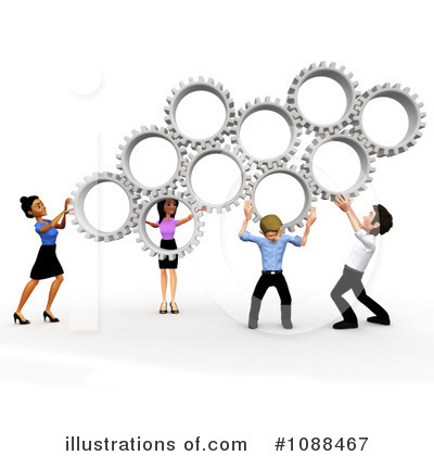 Royalty Free  Rf  Business Team Clipart Illustration  1088467 By