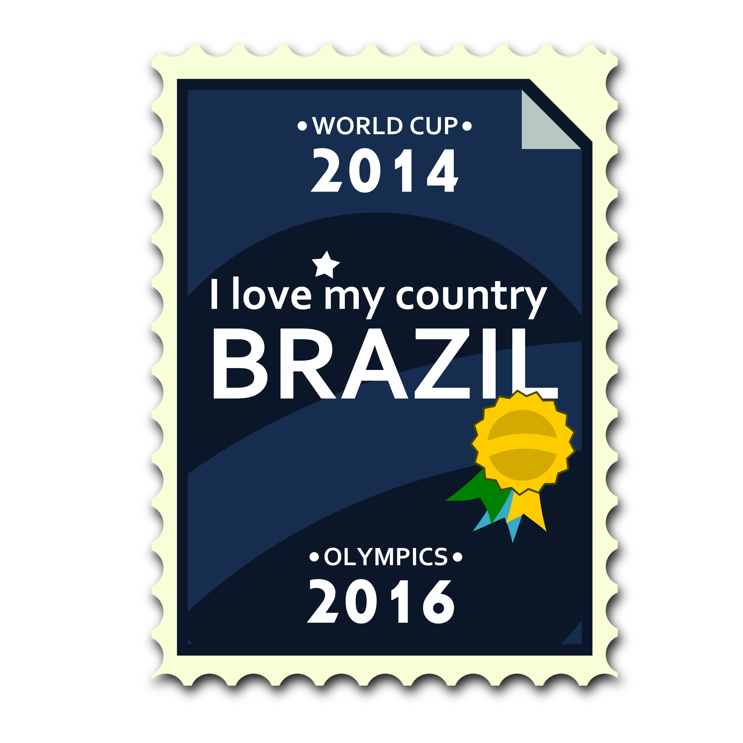 Brazil 2014 2016 Postage Stamp By Ricardomaia