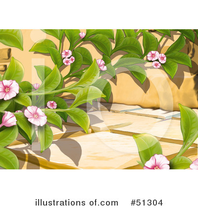 Garden Clipart  51304 By Dero   Royalty Free  Rf  Stock Illustrations