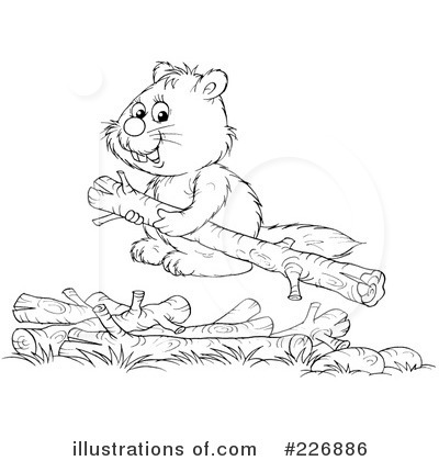 Beaver Clipart  226886   Illustration By Alex Bannykh