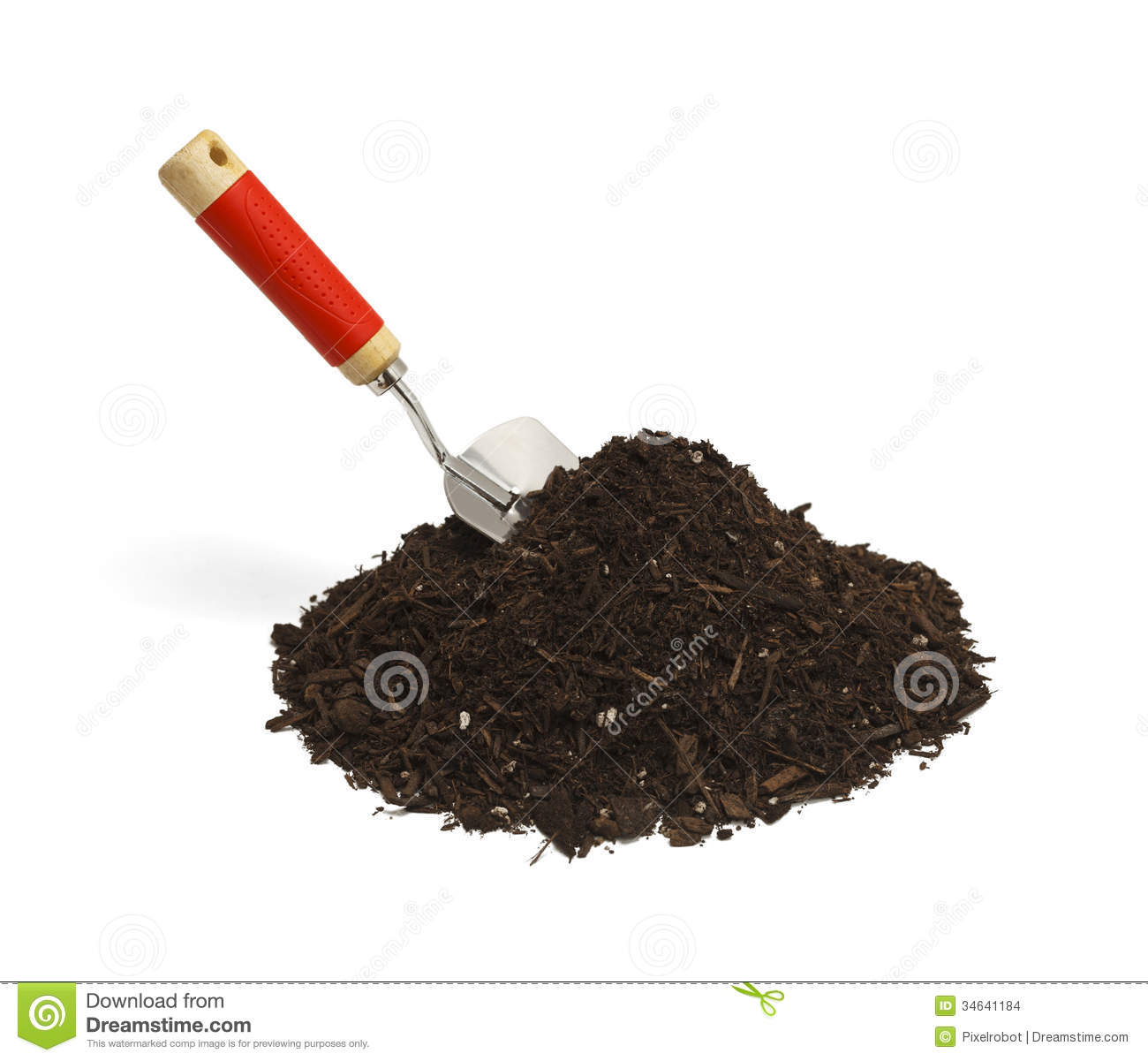 Dirt Clipart Black And White Shovel And Dirt