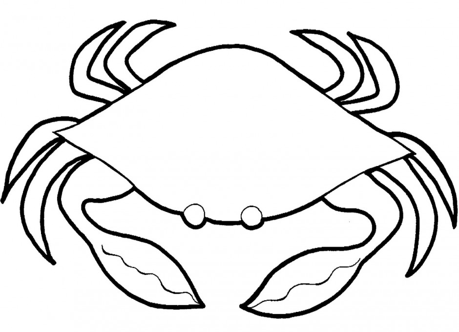 Hermit Crab Clipart Black And White Black And White Line Drawing Crab