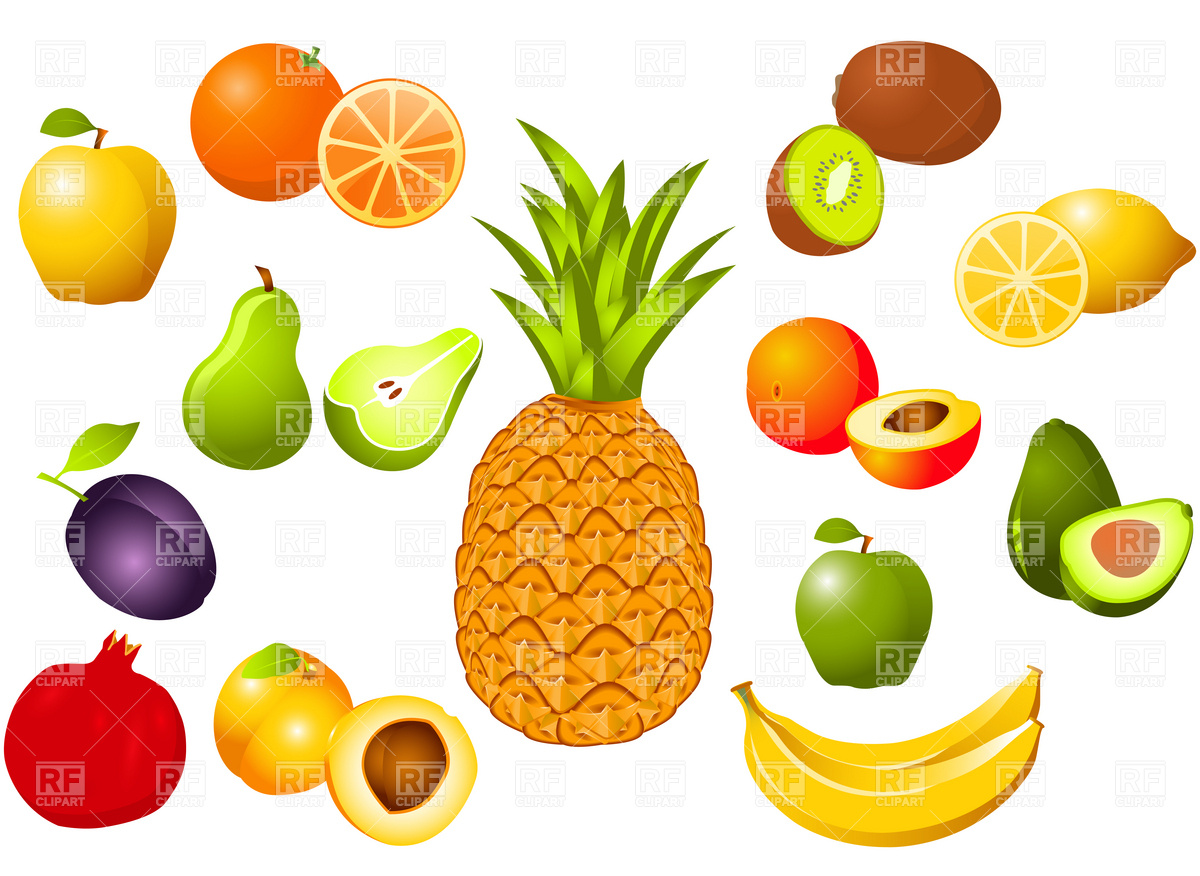 Clipart Catalog   Food And Beverages   Fruits Download Royalty Free
