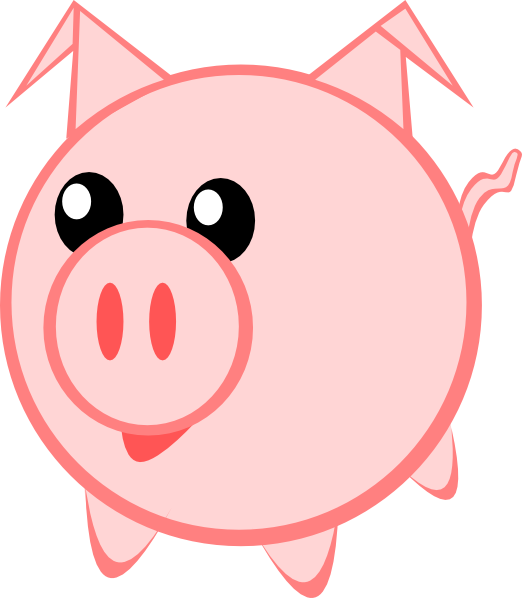 Pig Clip Art At Clker Com   Vector Clip Art Online Royalty Free