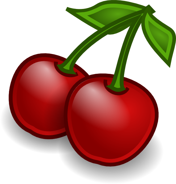 Rocket Fruit Cherries Clip Art At Clker Com   Vector Clip Art Online