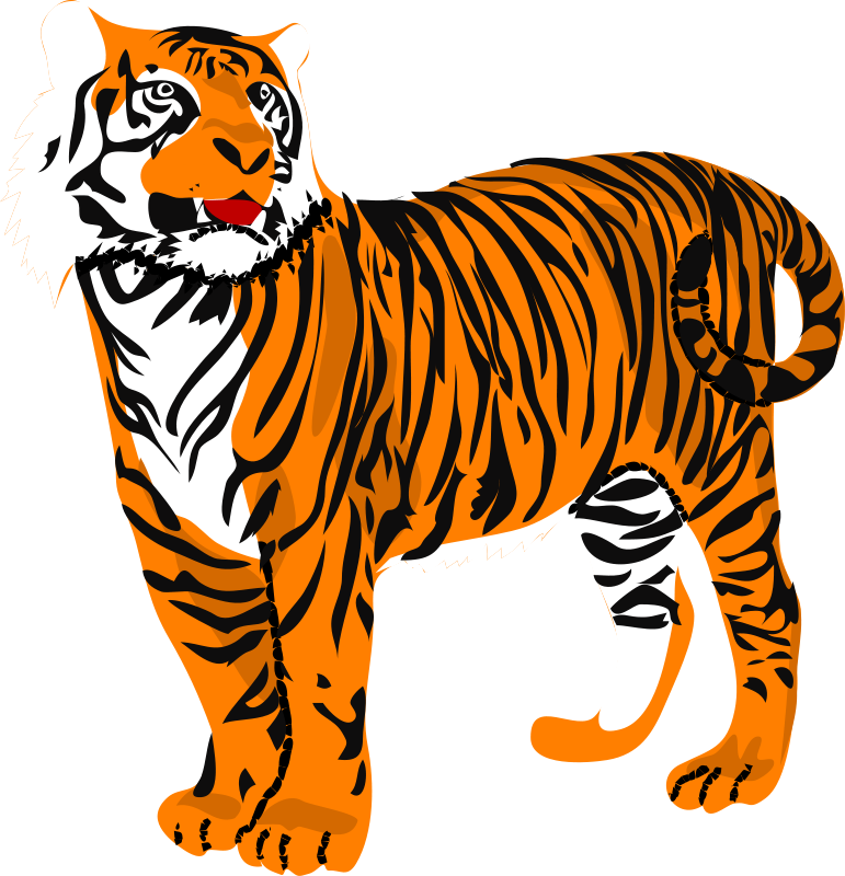 Tiger Clip Art Royalty Free Animal Images   Animal Clipart Org