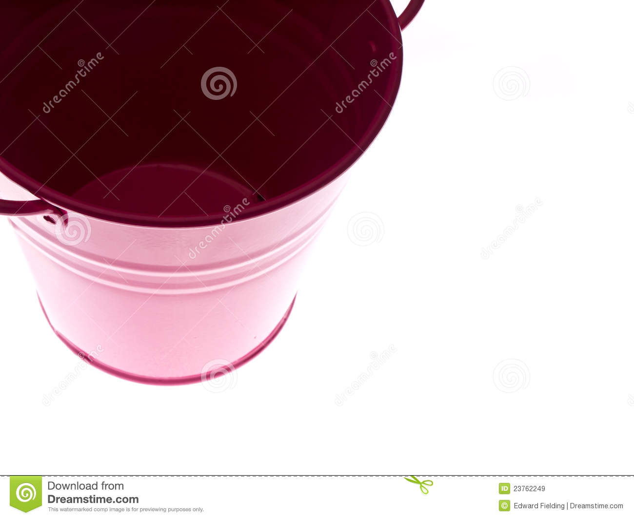 Empty Bucket Royalty Free Stock Images   Image  23762249