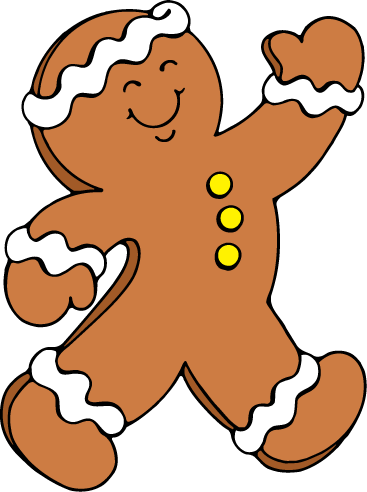 Gingerbread Man Running Clipart   Cliparthut   Free Clipart