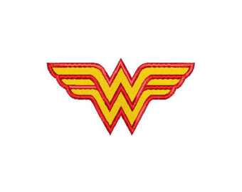 Instant Download   Machine Embroidery Wonder Woman Logo Applique   Buy