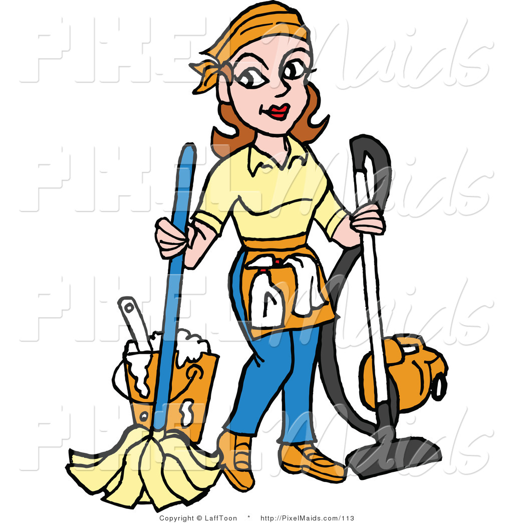 Housekeeping Clipart Housekeeper Clipart Profession Clipart Clipart Of