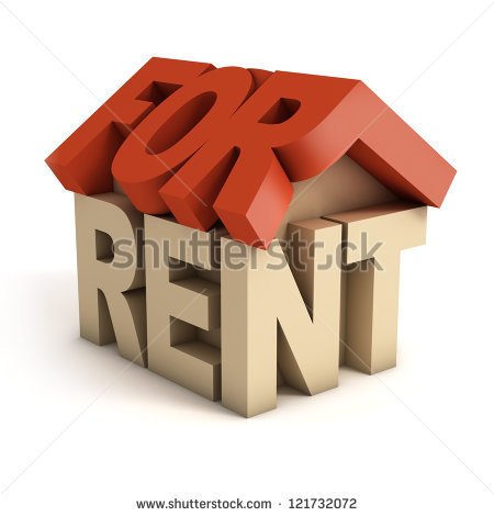 Rent Due Clipart House For Rent 3d Icon   Stock
