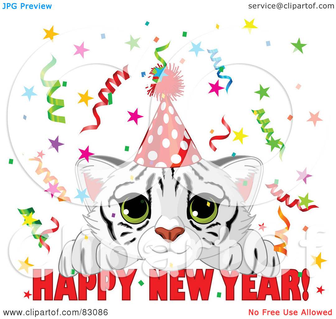 Royalty Free  Rf  Clipart Illustration Of A Cute White Tiger Cub