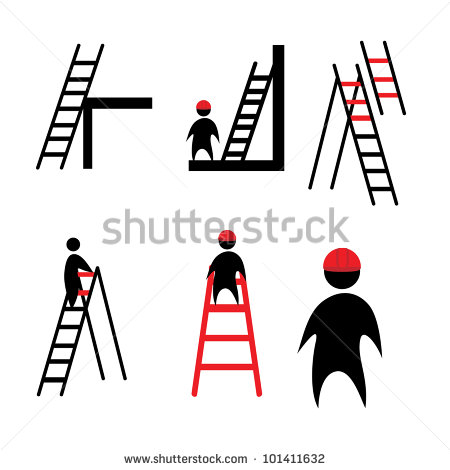 Icon Ladder Stock Photos Icon Ladder Stock Photography Icon Ladder