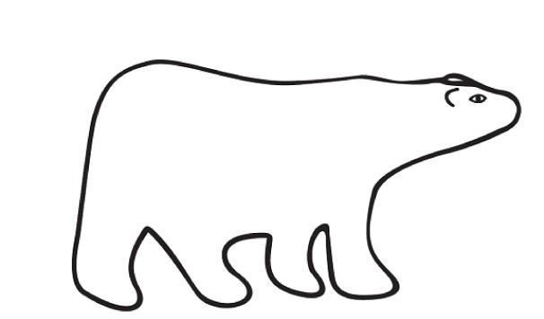 Polar Bear Drawings