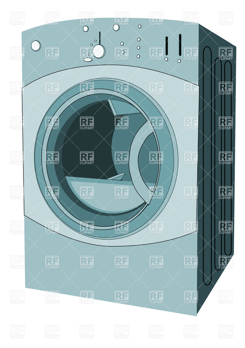 Clothes Dryer 34320 Download Royalty Free Vector Clipart  Eps