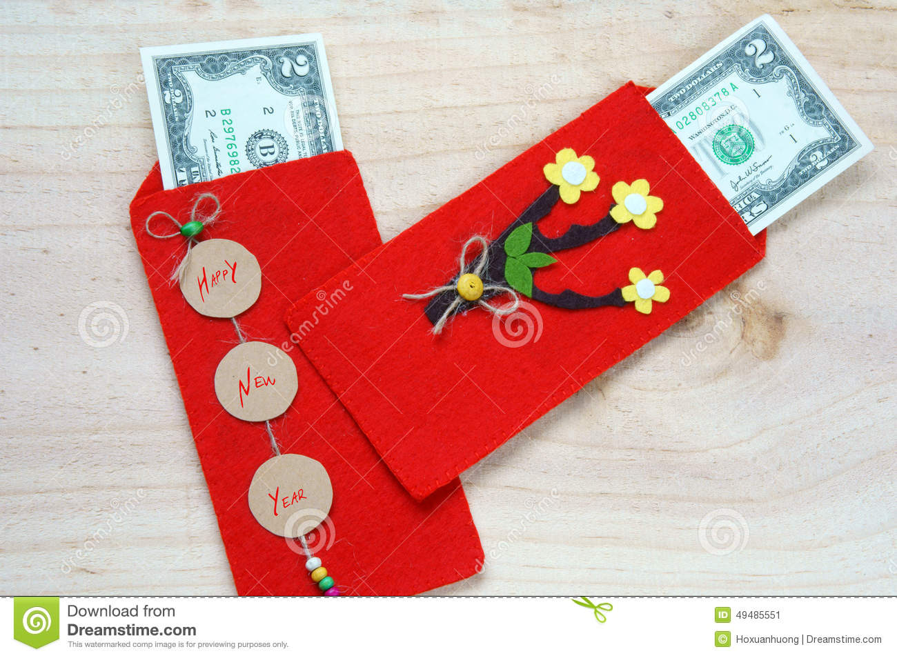 Of Vietnamese On Tet Is Lucky Money A Vietnam Traditional Culture