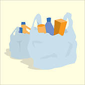 Plastic Grocery Bags Clip Art Grocery Bag Clipart