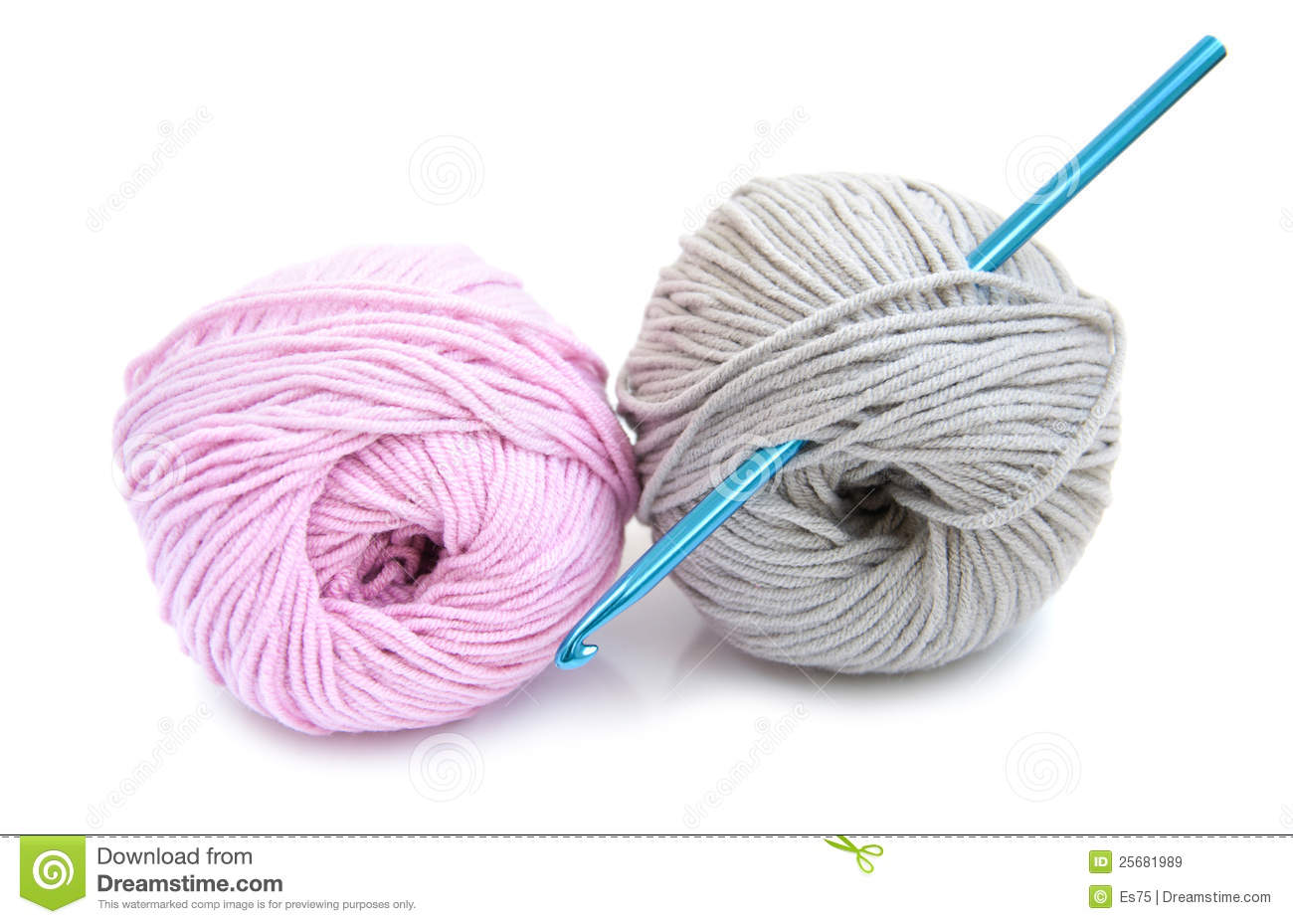 Crochet Hook And Yarn Royalty Free Stock Images   Image  25681989