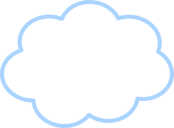 Blue Cloud Md Image   Vector Clip Art Online Royalty Free