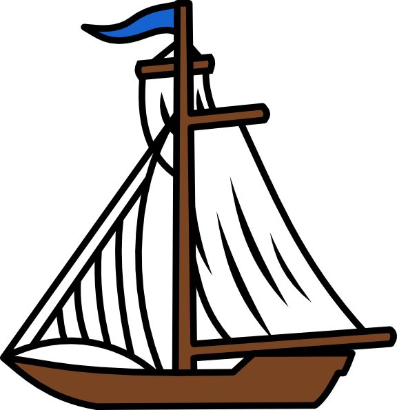 Sail Boat Clip Art At Clker Com   Vector Clip Art Online Royalty Free