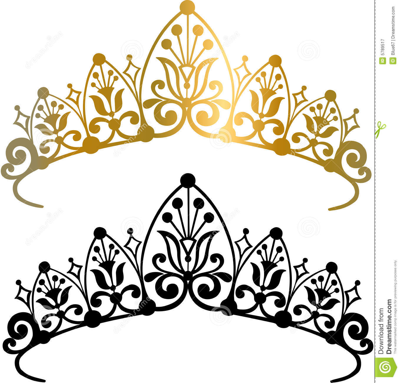 Tiara Crown Vector Illustration Royalty Free Stock Photography   Image