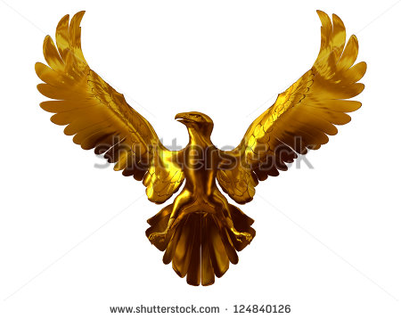 Golden Eagles Clipart Golden Eagle With Open Wings