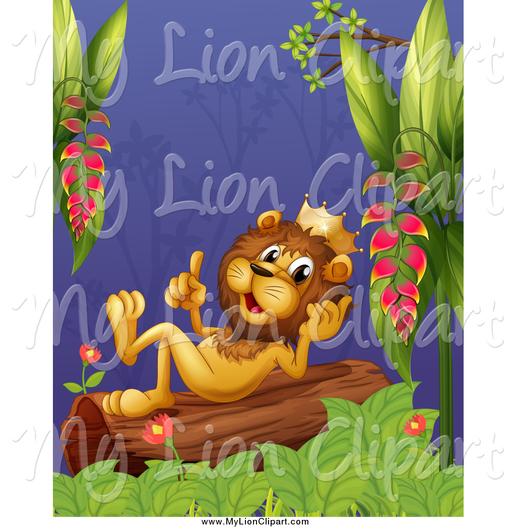 Jungle Lion Clipart Clipart Of A King Lion Talking