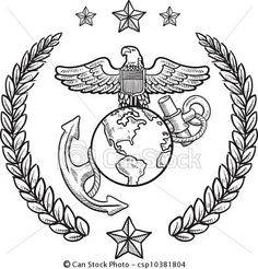Marine Corp On Pinterest   Us Marine Corps Military And Clip Art