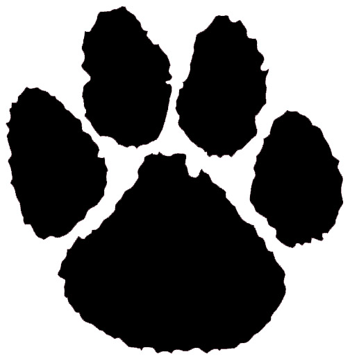 There Is 39 Panther Paw   Free Cliparts All Used For Free 