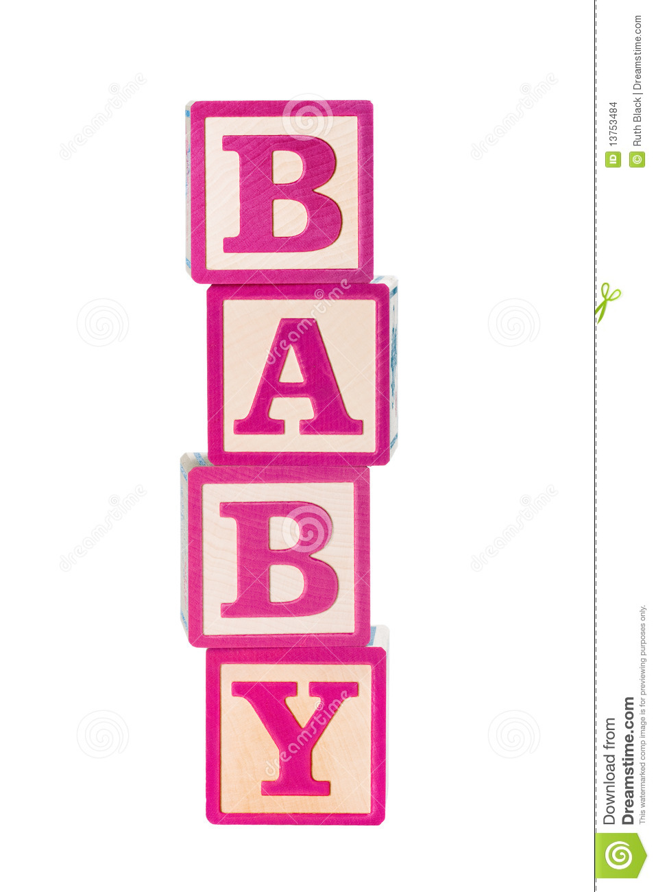 Baby Building Blocks Stock Images   Image  13753484