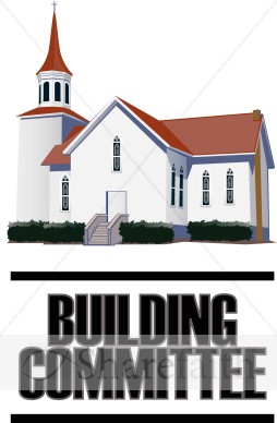 Building Committee With Church   Church Word Art