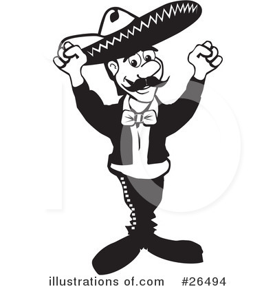 Mexico Clipart  26494 By David Rey   Royalty Free  Rf  Stock