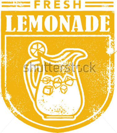 Vintage Lemonade Stamp Stock Vector   Clipart Me