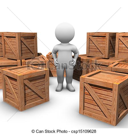 Bobby Just Moved Into His New Home    Csp15109628   Search Clipart