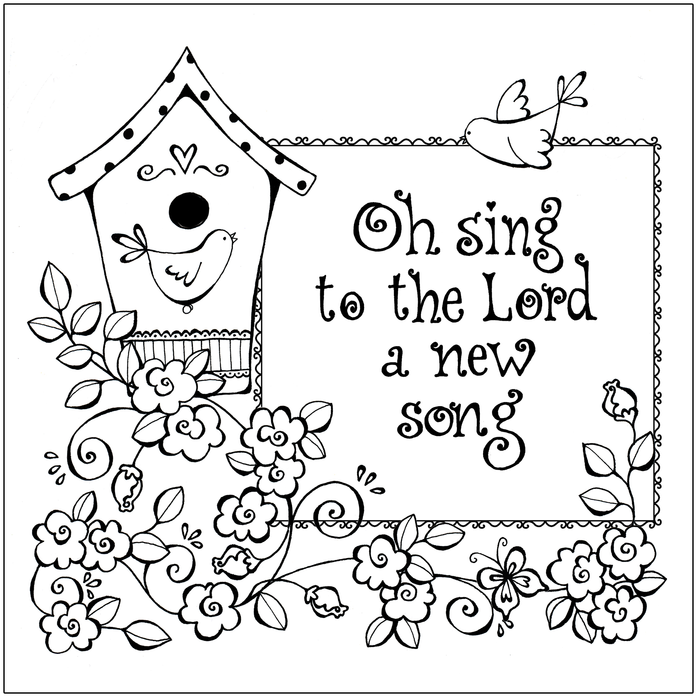 Coloring Pages Are A Great Way To Teach Children God S Word And Wisdom