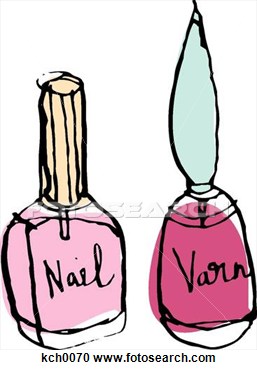 Illustration   Two Bottles Of Nail Polish  Fotosearch   Search Clipart