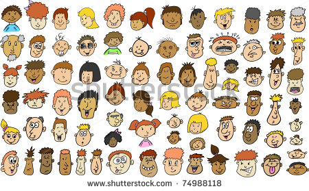 Multicultural People Clipart Multicultural People Face
