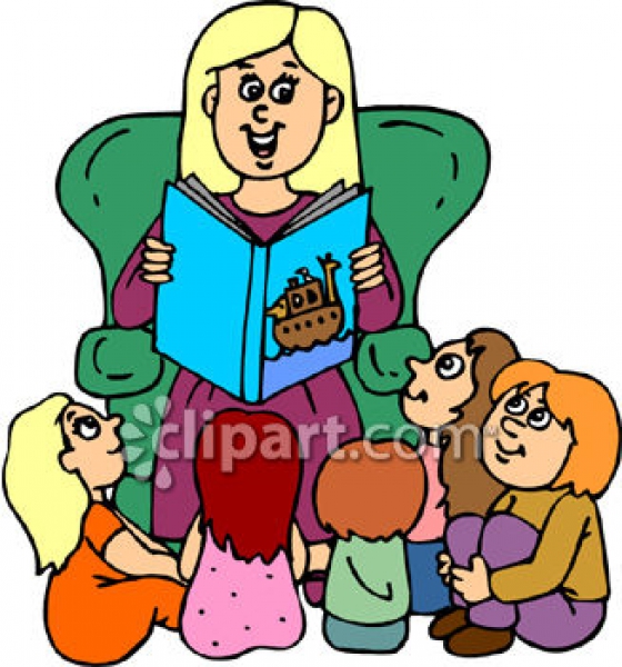 Story Time Clip Art